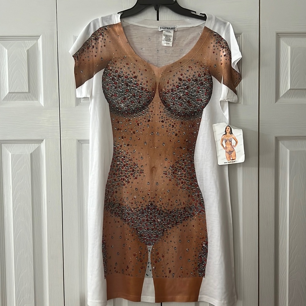 NWT SALE 5/40 Beach Coverup with Bikini